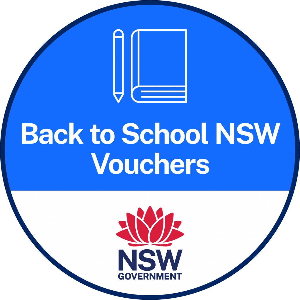 2023 NSW Back To School Voucher logo